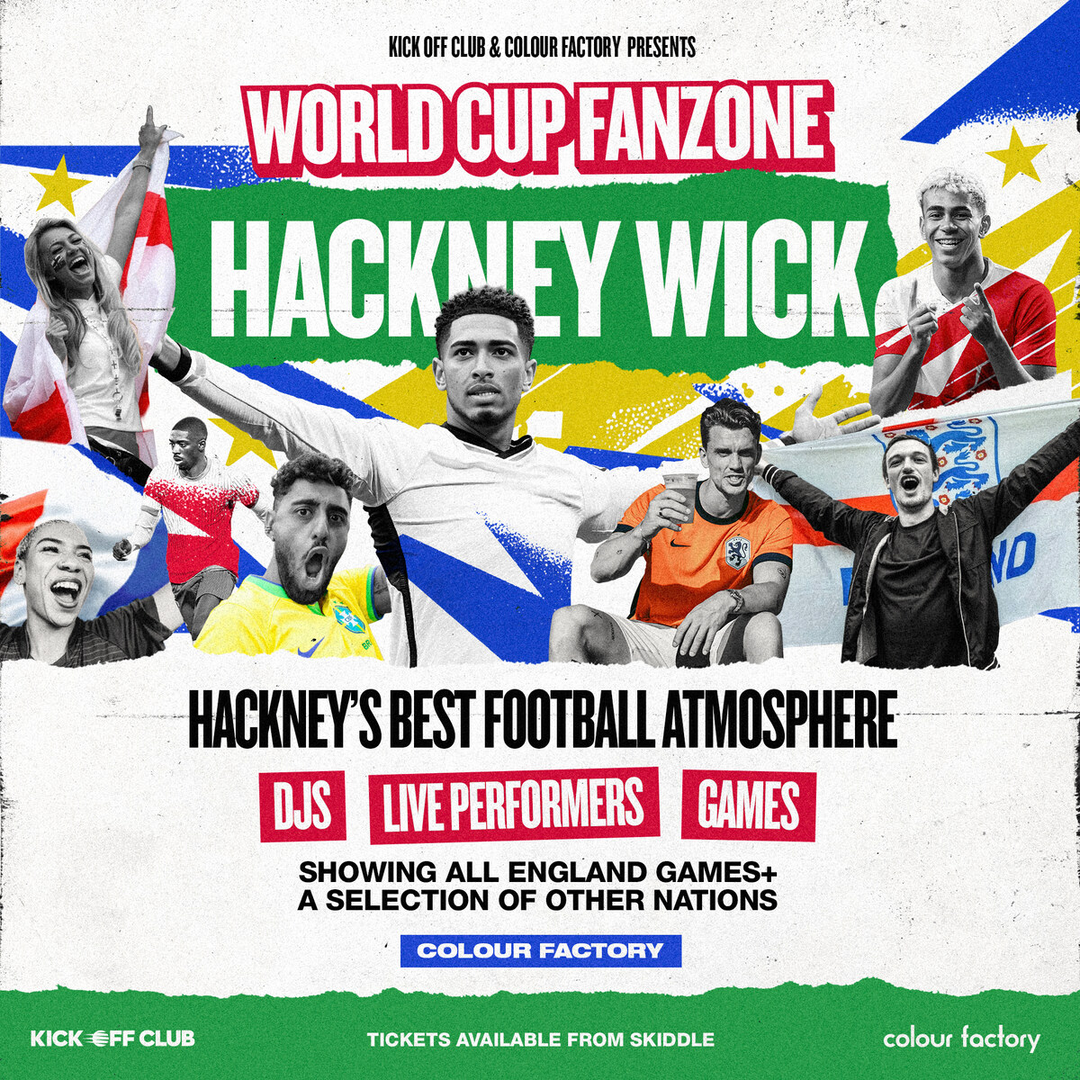 World Cup 2026 · Hackney Wick · Colour Factory artwork
